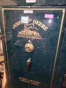 30x65x23 John Deere Gun Safe in Garage