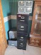 File Cabinets in Upstairs Office