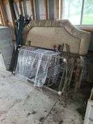 Various Bed Frames in Barn
