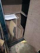 30x65x23 John Deere Gun Safe in Garage