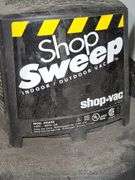 Shop-Vac Shop Sweep & 10 Gal. 3hp Wet / Dry Vacuum. Garage