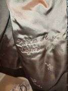 Pappas Furs Custom Designed Leather & Mink Coat. Mstr
