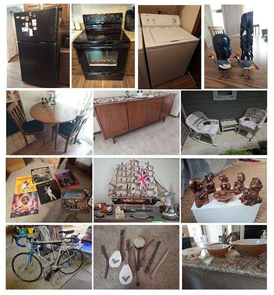 Appliances, Household Furniture & Decor, Sports Equipment, Collectibles & Figurines, Vinyl Albums, Electronics and Tools