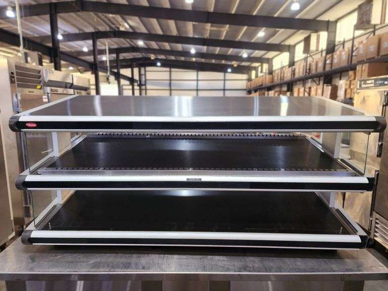 65" Hatco Dual Slanted Merchandiser Warmer 240 v