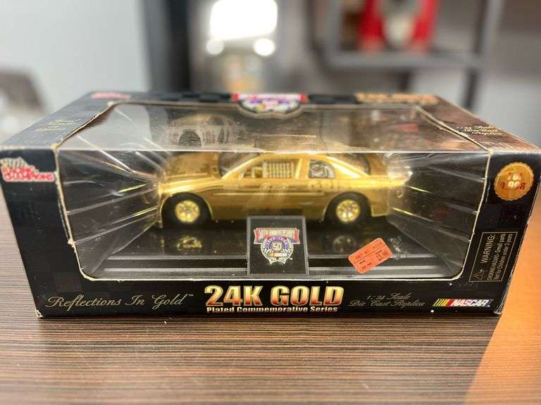 Racing Champions 1998 NASCAR 50th Anniversary Reflections In Gold Raci