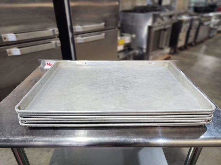 Bid is x 6 Full Size Sheet Pans