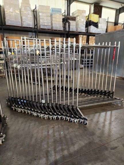 Bid x 20 Commercial Z- Racks - NexBid
