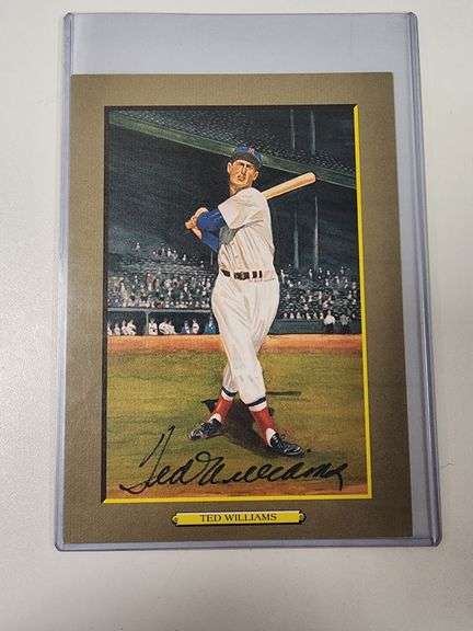 Ted Williams Signed Perez-Steele Great Moments