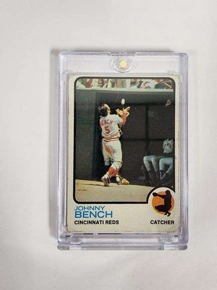 1973 Topps Johnny Bench Baseball Card