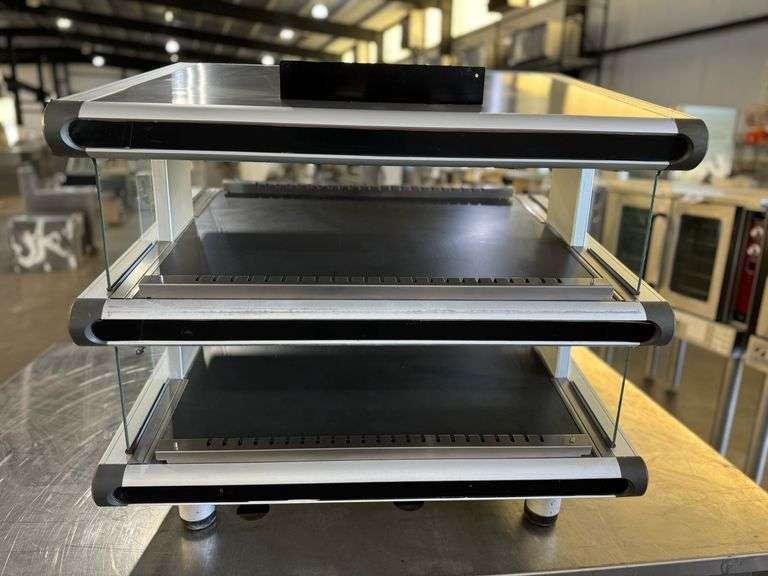 36" HATCO Heated Slanted Dual Shelf Merchandiser 120v