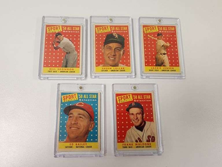 Bid is x 5 1958 Topps Baseball Card