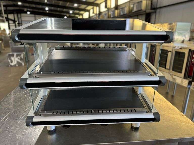 36" HATCO Heated Slanted Dual Shelf Merchandiser 120v