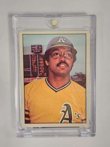 1975 SSPC Reggie Martinez Jackson Baseball Card