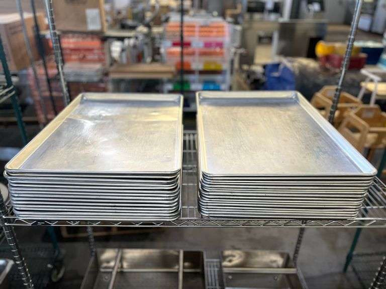 Bid is X 31 Full Size Sheet Pans