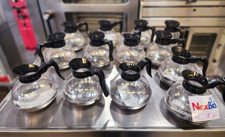 Bid x 13 Plastic Coffee Decanter