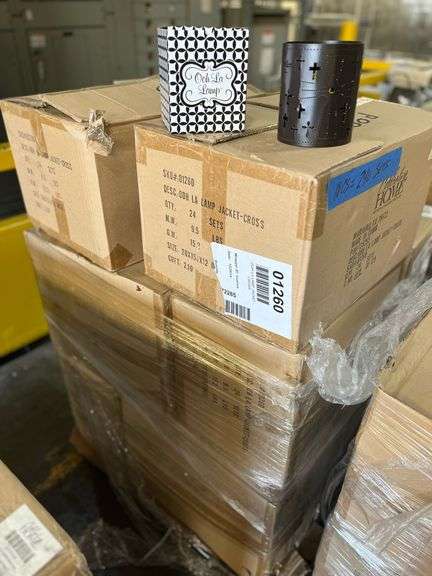 Bid is X 240 OOH LA Lamp Jacket-Cross