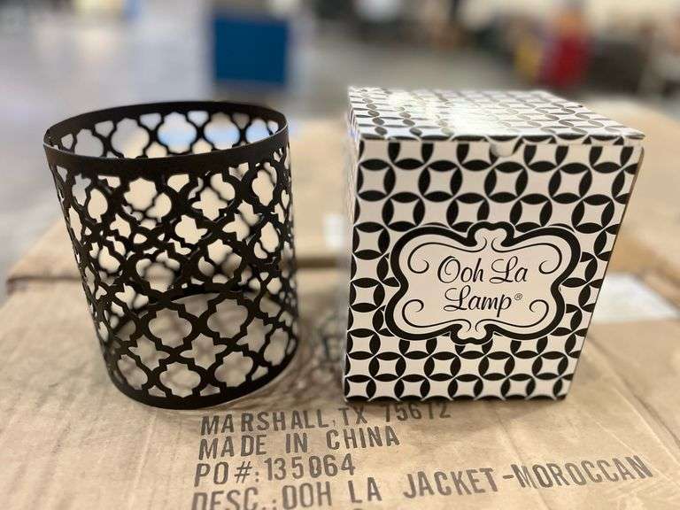 Bid is X 192 OOH LA Lamp Jacket-Moroccan