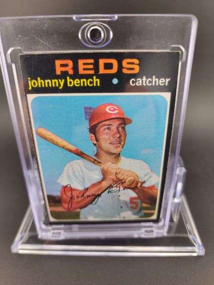 1971 Reds Johnny Bench Baseball Card