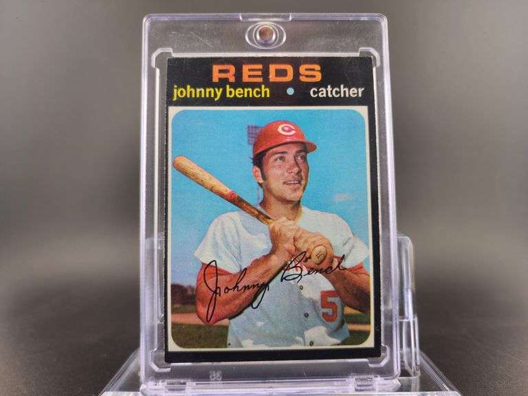 1971 Reds Johnny Bench Baseball Card