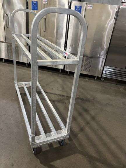 Aluminum Stock Cart 60” x 18” x 60”