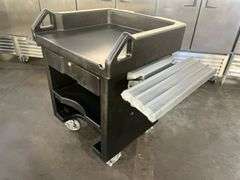 CAMBRO Versa Cart - With Dual Tray Rails, Standard Casters, Black

Ove