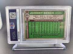 1976 Topps Johnny Bench PSA #300 EX-MT 6 Baseball Card