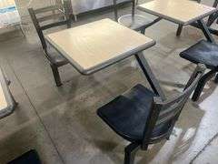 Plymold 2 Seater Booth Table

Table is 24” x 24”

Overall is 57” x 24”