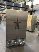 True T-35-HC 39" Two Section Reach In Refrigerator