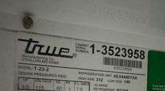 True T-23 Split Door Refrigerator 115 volt Cold!!!