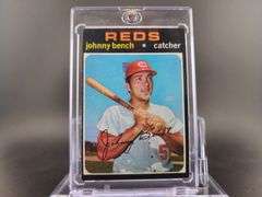 1971 Reds Johnny Bench Baseball Card