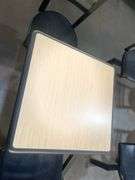 Plymold 2 Seater Booth Table

Table is 24” x 24”

Overall is 57” x 24”