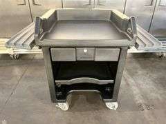 CAMBRO Versa Cart - With Dual Tray Rails, Standard Casters, Black

Ove