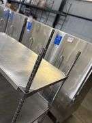 48” x 24” x 68” Stainless Roller Shelving Unit