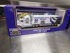 Bid x 6 Die Cast Collectable 1:24 Scale Stock Car In Display Case - Racing Action Platinum Series - 1:64 Scale Die Cast Bank