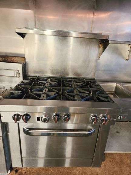 Southbend 36" Natural Gas Range with Oven