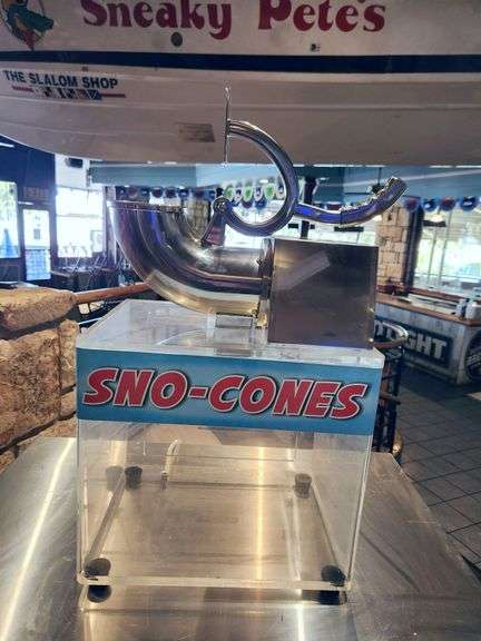 Commercial Sno-Cone / Shaved Ice Machine