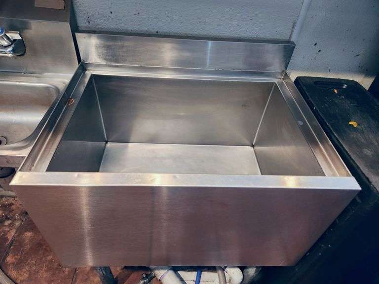24" Stainless Steel Jockey Box / Ice Bin