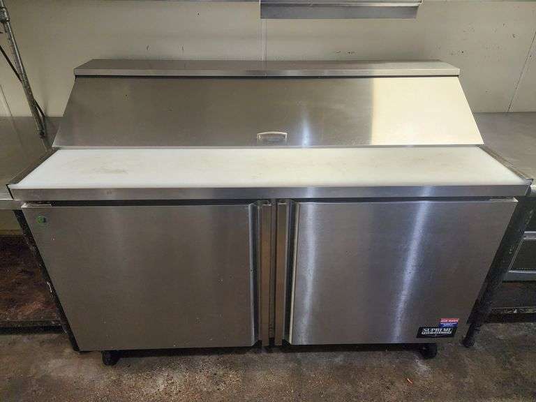 Supreme 60" Refrigerated Sandwich Prep 115 v