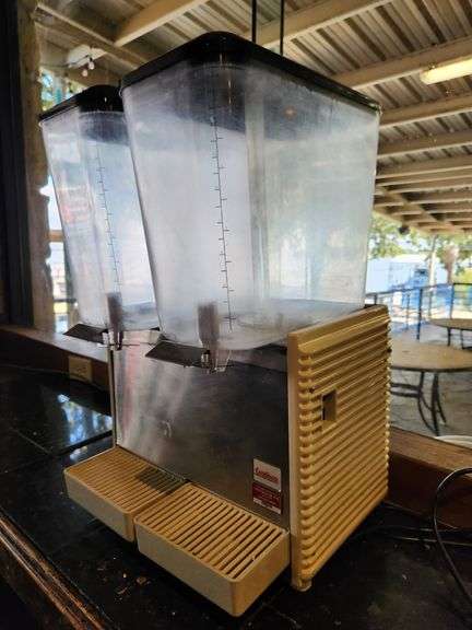 Crathco 2-Bowl Refrigerated Beverage Dispenser