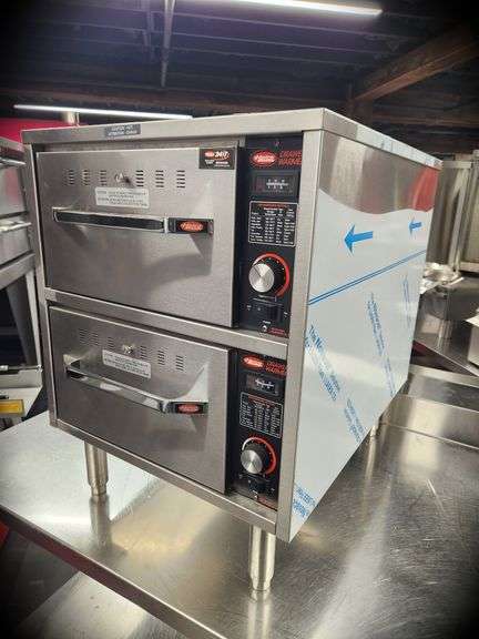 NEW Hatco HDW-2N Narrow Freestanding Warming Drawer – (2) 13" Compartments | 120V