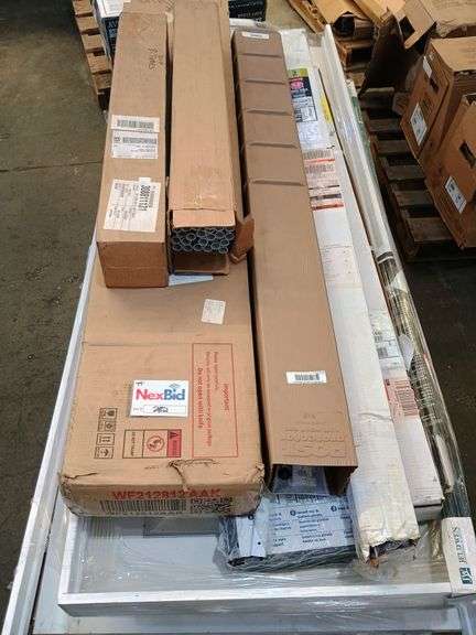Pallet Lot of Doors and Bed Frame