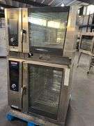 Rational ICP 6-FULL/10-FULL E 480V 3 PH Double Full Size Combi Oven - Boiler Based, 480v/3ph