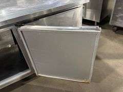 EMI Edwards Made In USA Three Door Refrigerated Work Top Cooler 115 V