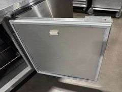 EMI Edwards Made In USA Three Door Refrigerated Work Top Cooler 115 V