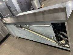 EMI Edwards Made In USA Three Door Refrigerated Work Top Cooler 115 V