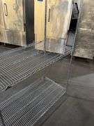 WIRE SHELVING UNIT 48” x 24” x 88”
