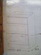 Pallet Lot with Two 24" Base Cabinets and Ceramic Tile