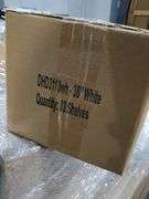 Bid x 170 NEW IN BOX DHD3110WH - 36" Industrial 3-Tier Floating Shelf White-Painted Pine Wood