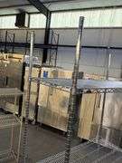 WIRE SHELVING UNIT 48” x 24” x 88”