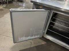 EMI Edwards Made In USA Three Door Refrigerated Work Top Cooler 115 V